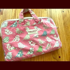 Awesome bird canvas laptop bag